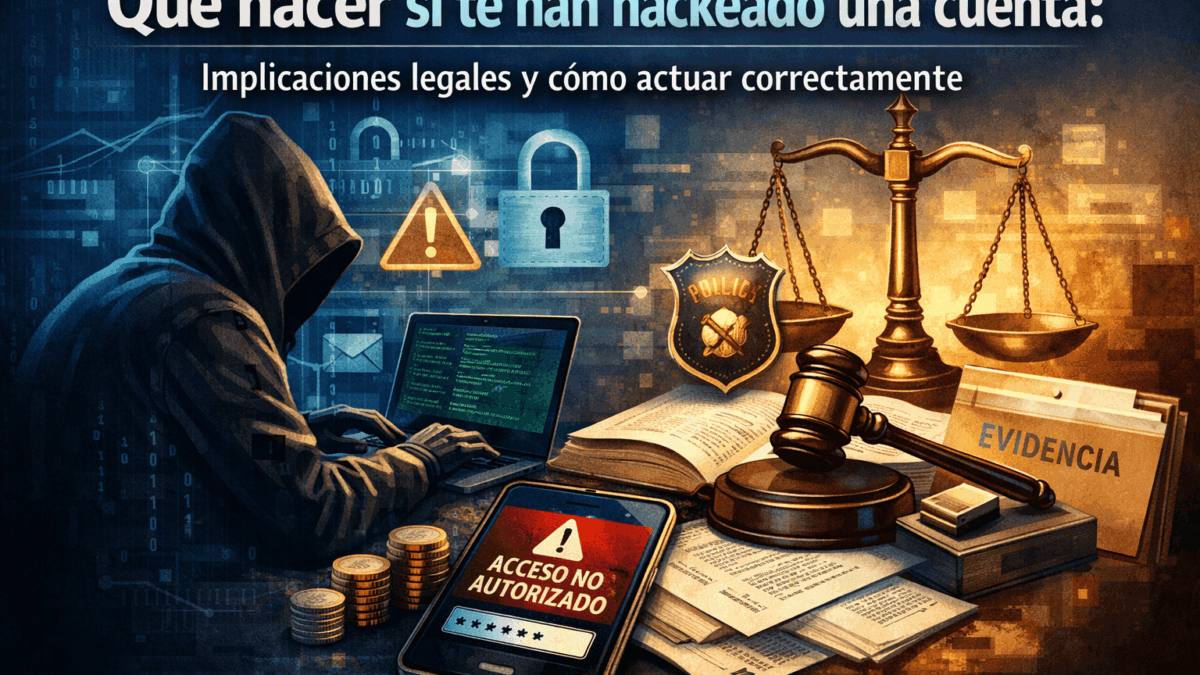 Qué hacer si te han hackeado una cuenta